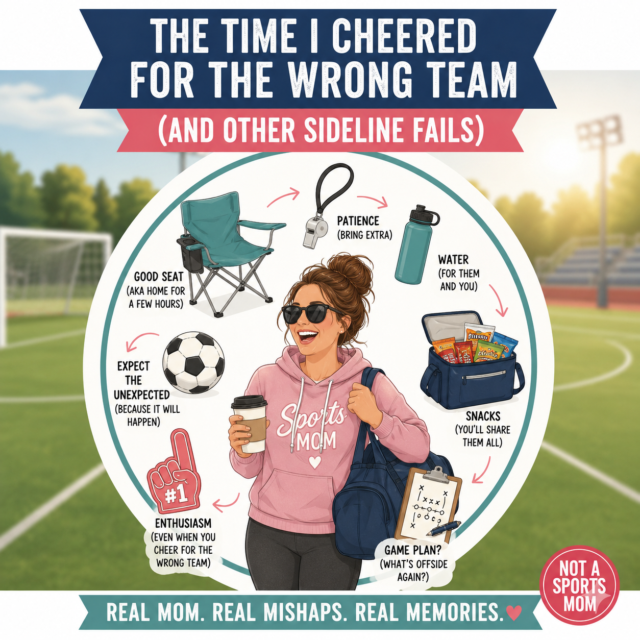 “The Time I Cheered for the Wrong Team (And Other Sideline Fails)”